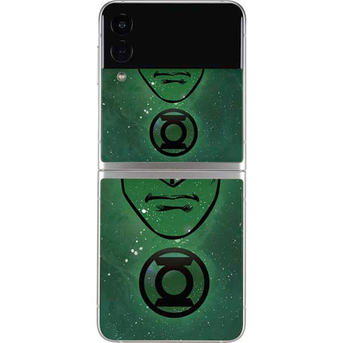 DC Comics Green Lantern Cosmic Portrait Galaxy Z Flip3 5G Skin